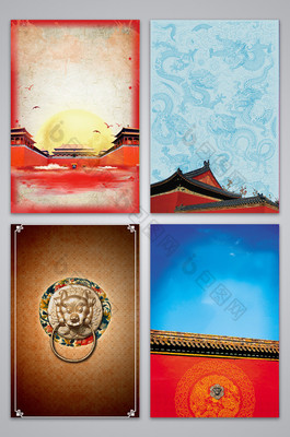 魅力古都，創意無限 北京旅游背景設計圖與廣告視覺策略